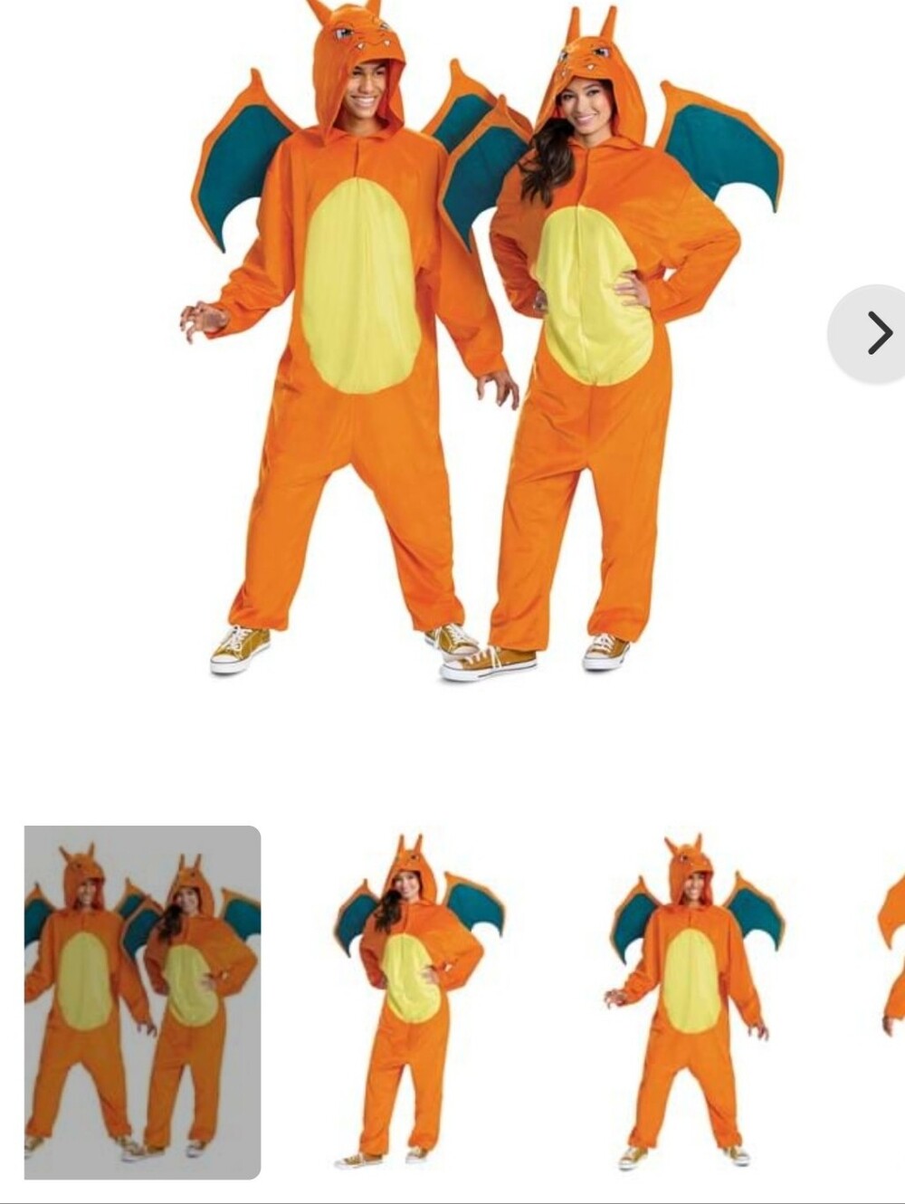 XXL Pokémon Charizard Deluxe Costume for Adults